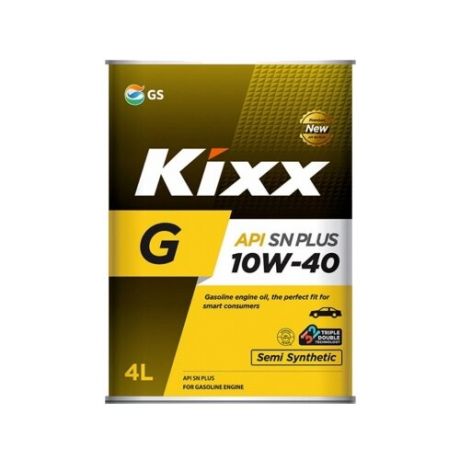 Моторное масло Kixx G SN PLUS 10W-40 4 л