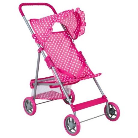 Прогулочная коляска Buggy Boom Mixy (8008) розовый/горошек