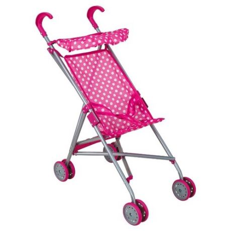 Прогулочная коляска Buggy Boom Mixy 8003 розовый/горошек