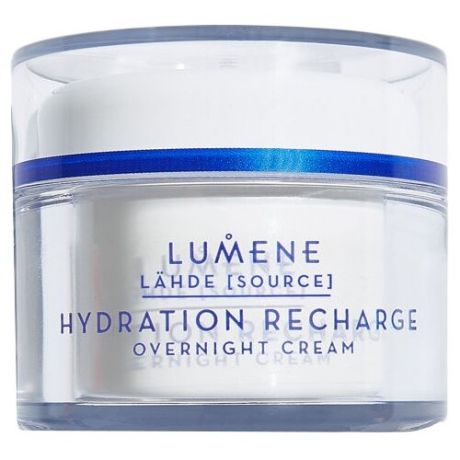Lumene Lahde Hydration Recharge Overnight Cream Ночной увлажняющий восстанавливающий крем для лица, 50 мл