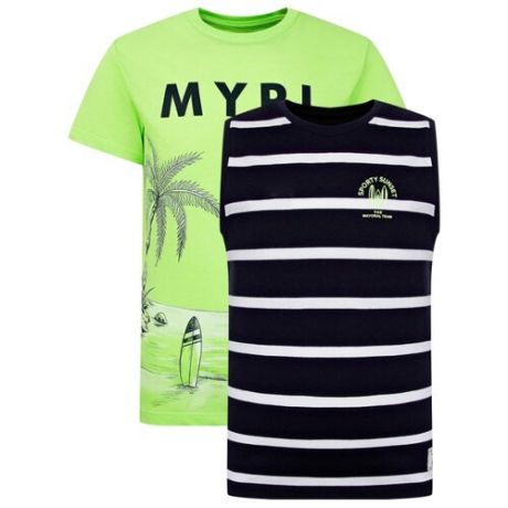 Комплект одежды Mayoral размер 122, зеленый/синий