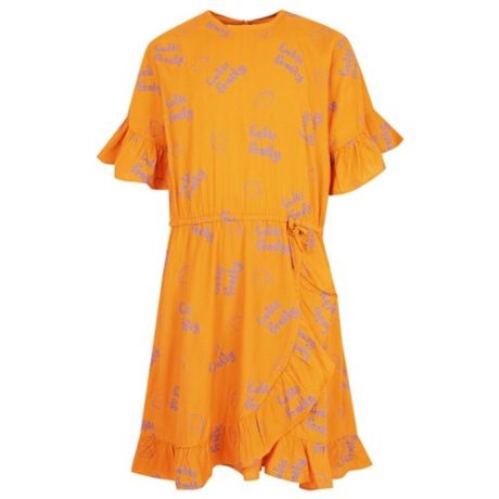Платье Soft Gallery размер 152, оранжевый