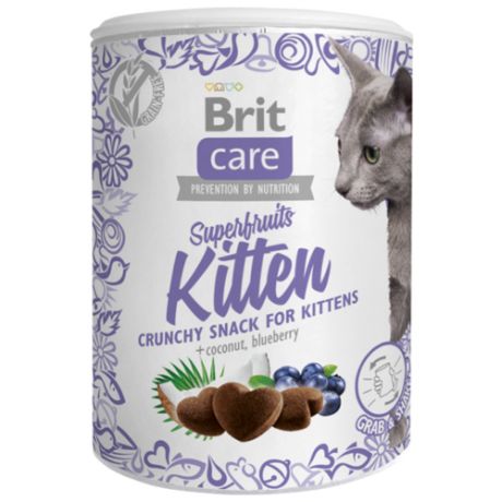 Лакомство для кошек Brit Care Snack Superfruits Kitten, 100г