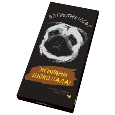 Шоколад ShokoBox "Взгрустнулось" молочный, 92 г