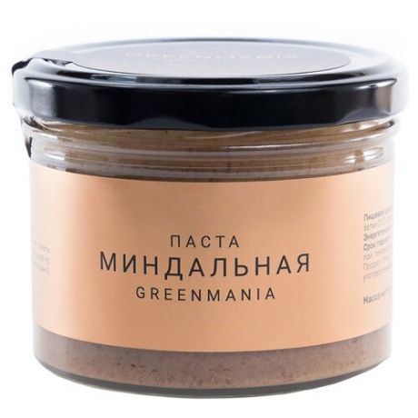 GreenMania Паста Миндальная 200 г