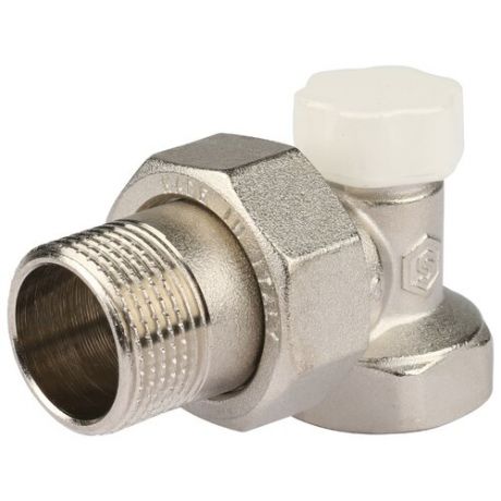 Запорный клапан STOUT SVL 1156 муфтовый (ВР/НР), латунь, для радиаторов Ду 20 (3/4