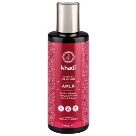 Khadi Naturprodukte шампунь Amla Volume & gloss 210 мл