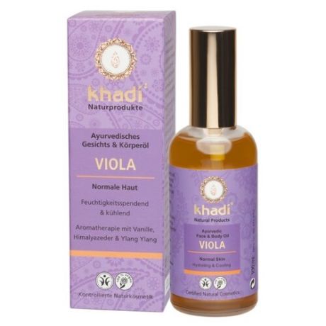 Масло для тела Khadi Naturprodukte Виола, 100 мл