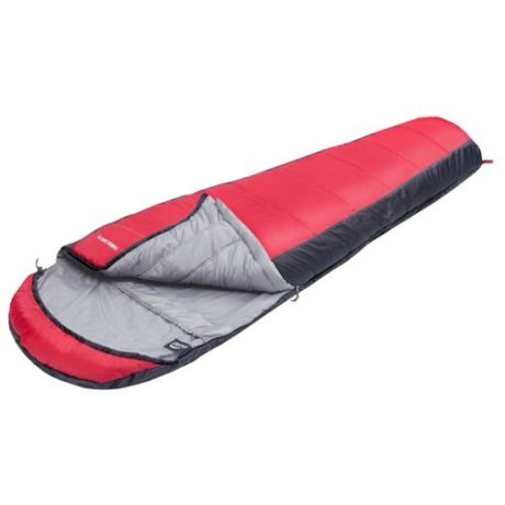Спальный мешок Jungle Camp Track 300 XL серый/красный