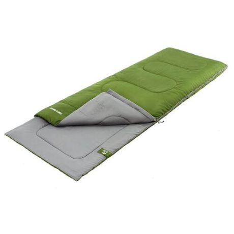 Спальный мешок Jungle Camp Camper Comfort зеленый с левой стороны
