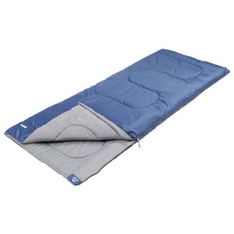 Спальный мешок Jungle Camp Camper синий с левой стороны