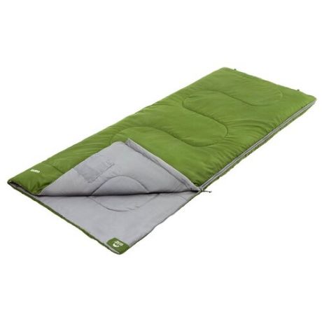 Спальный мешок Jungle Camp Camper зеленый с левой стороны