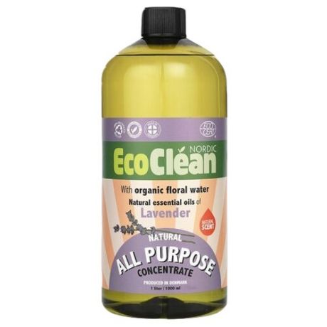 EcoClean Гель универсальный концентрированный Лаванда All Purpose 1 л