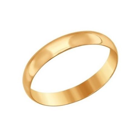SOKOLOV Обручальное кольцо из золота 110182, размер 22