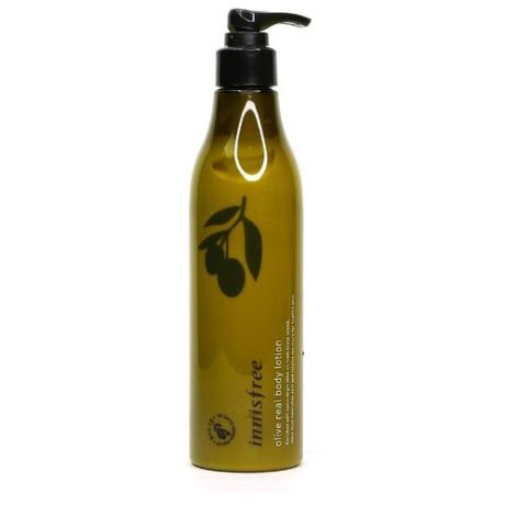 Лосьон для тела Innisfree Olive Real Body Lotion, бутылка, 300 мл