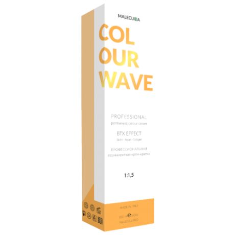 Malecula перманентная крем-краска Colour Wave, 100 мл, 6.75 темный какао блонд