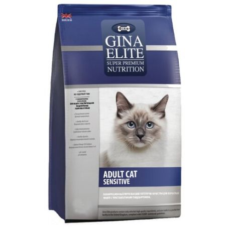 Корм для кошек Gina Elite Cat Sensitive (3 кг)