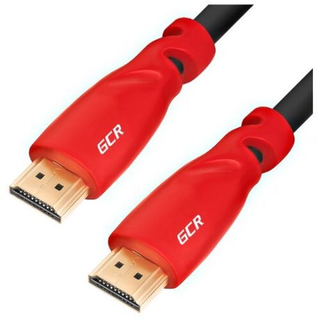 Кабель GCR HDMI - HDMI (GCR-HM301) 1 м красный