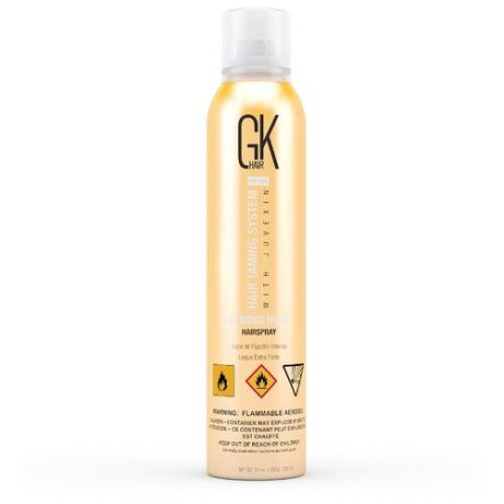 GKhair Лак для Волос Hairspray Strong Hold, 326 мл