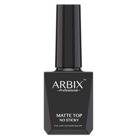Arbix верхнее покрытие Matte Top No Sticky 10 мл прозрачный