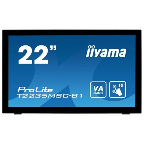 Монитор Iiyama ProLite T2235MSC-B1 21.5" черный
