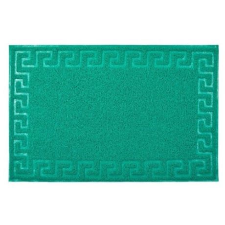 Придверный коврик ComeForte Meander, размер: 0.8х0.5 м, зеленый
