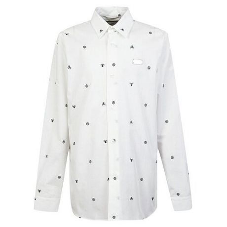 Рубашка PHILIPP PLEIN размер 140, белый