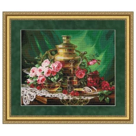 Золотое Руно Набор для вышивания Чай с мёдом 35,5 х 44,5 см (СЖ-046)