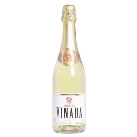 Игристое вино безалкогольное белое VINADA Sparkling Gold 0.75 л
