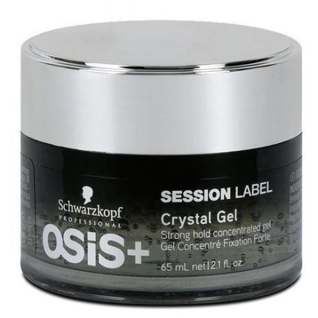 OSiS+ Session Label гель для радикальных текстур и сильной фиксации Crystal Gel, 65 мл