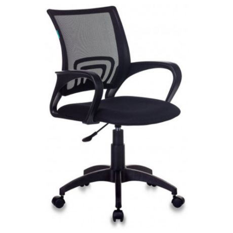Компьютерное кресло Бюрократ CH-695NLT офисное, обивка: текстиль, цвет: черный