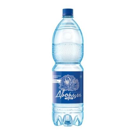 Вода питьевая Дворцы Люкс газированная, пластик, 1.5 л