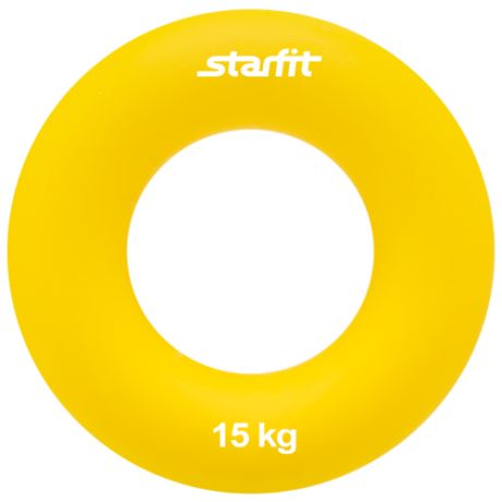 Кистевой тренажер Starfit ES-404 15 кг 8.8 х 8.8 см желтый