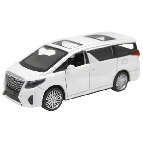 Легковой автомобиль Автопанорама Toyota Alphard (JB1251029) 1:43 11.2 см белый
