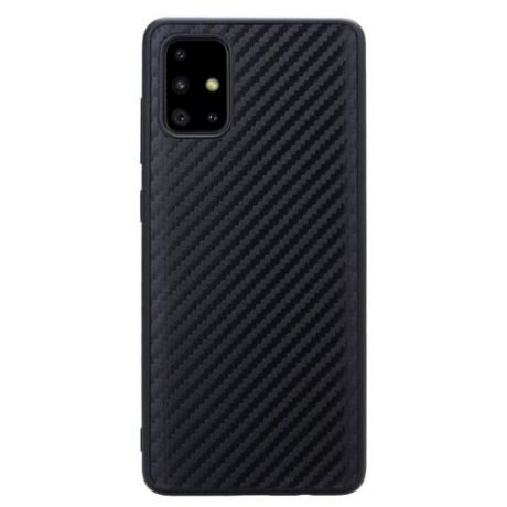 Чехол G-Case Carbon для Samsung Galaxy A71 черный