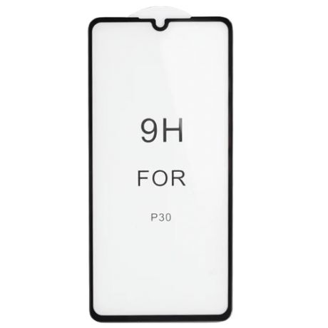 Защитное стекло Pastila 5D для Huawei P30 черный/прозрачный