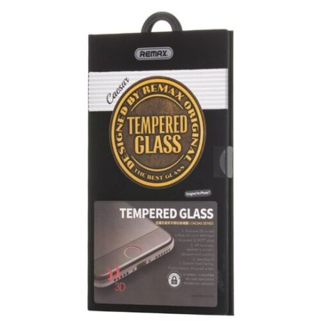 Защитное стекло Remax Caesar 3D Tempered Glass для Apple iPhone 7/8 GL-01 черный/прозрачный