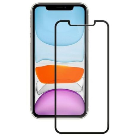 Защитное стекло Deppa 2.5D Full Glue для iPhone XR/11 черный