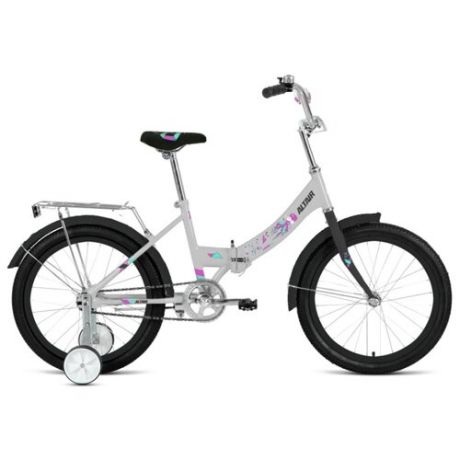 Детский велосипед ALTAIR City Kids 20 Compact (2020) белый 13" (требует финальной сборки)