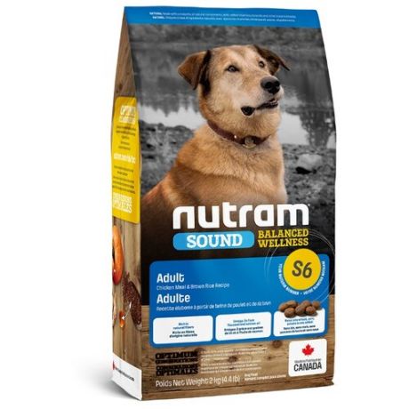 Корм для собак Nutram (2 кг) S6 Для взрослых собак