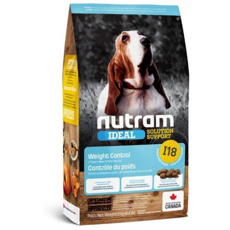 Корм для собак Nutram (2 кг) I18 Контроль веса для собак