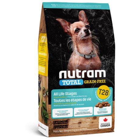Корм для собак Nutram (2 кг) T28 Лосось и форель для собак мелких пород