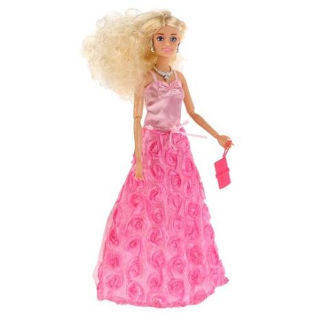 Кукла Карапуз София в розовом платье, 29 см, 99504-S-AN