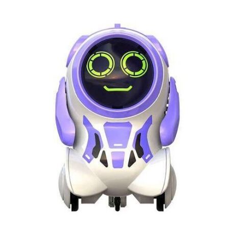 Интерактивная игрушка робот Silverlit Pokibot Круглый фиолетовый