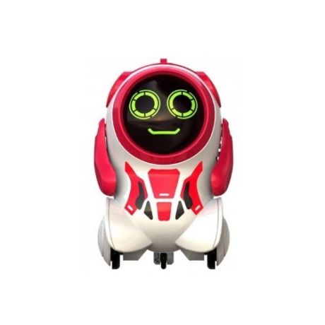 Интерактивная игрушка робот Silverlit Pokibot Круглый красный