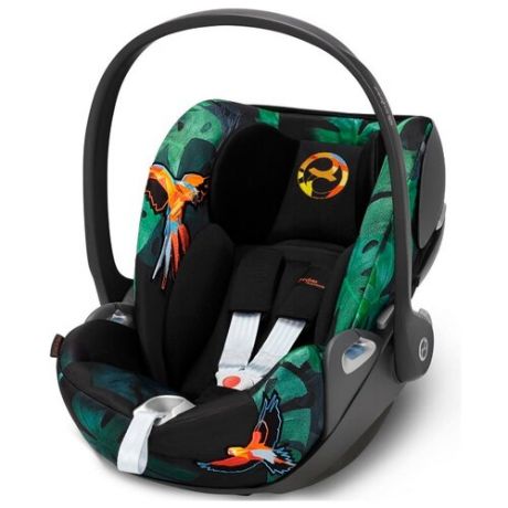 Автокресло-переноска группа 0+ (до 13 кг) Cybex Cloud Z I-Size, birds of paradise