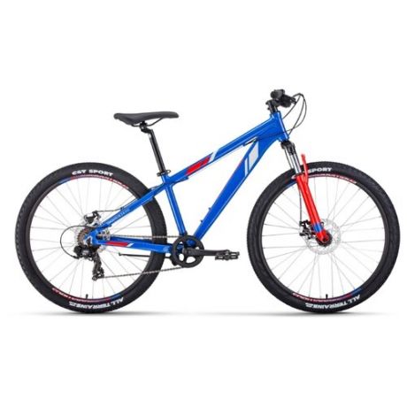 Горный (MTB) велосипед FORWARD Toronto 26 2.0 Disc (2020) синий 14" (требует финальной сборки)