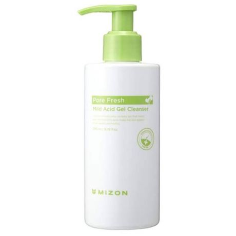 Mizon Гель для умывания Pore Fresh Mild Acid Gel Cleanser, 200 мл