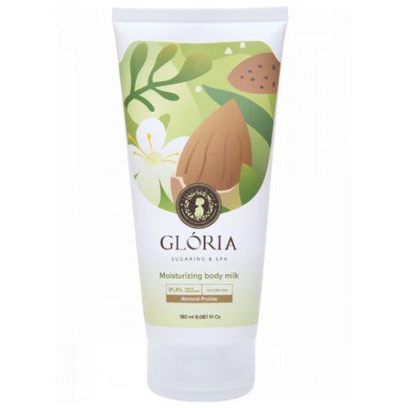 Молочко для тела Gloria Home Spa Миндальное пралине, 180 мл