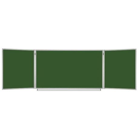 Доска магнитно-меловая BRAUBERG 231707 (100х300 см) зеленый